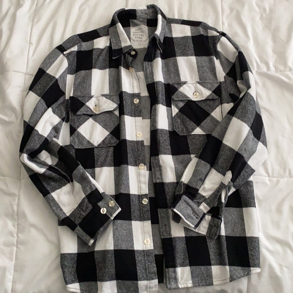 Anti Social Social Club flannel shirt